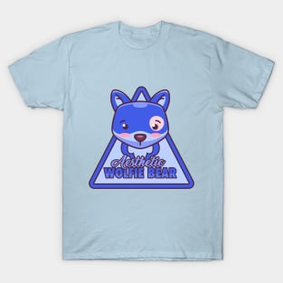 Wolfie Bear Kids Size T-Shirt